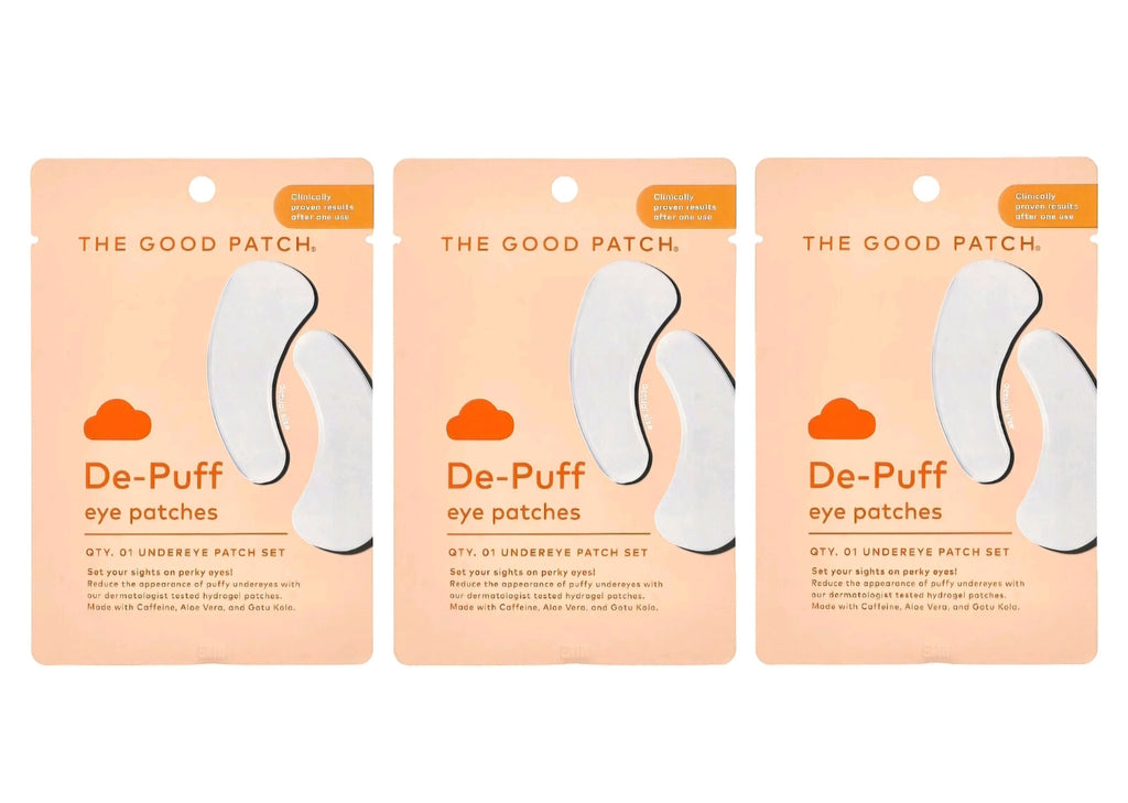 The Good Patch, De- Puff eye patches, count 1 pair