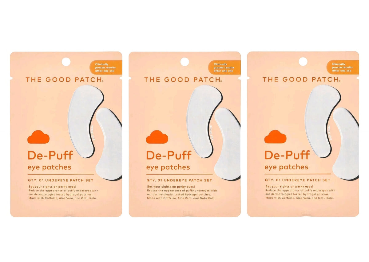 The Good Patch, De- Puff eye patches, count 1 pair