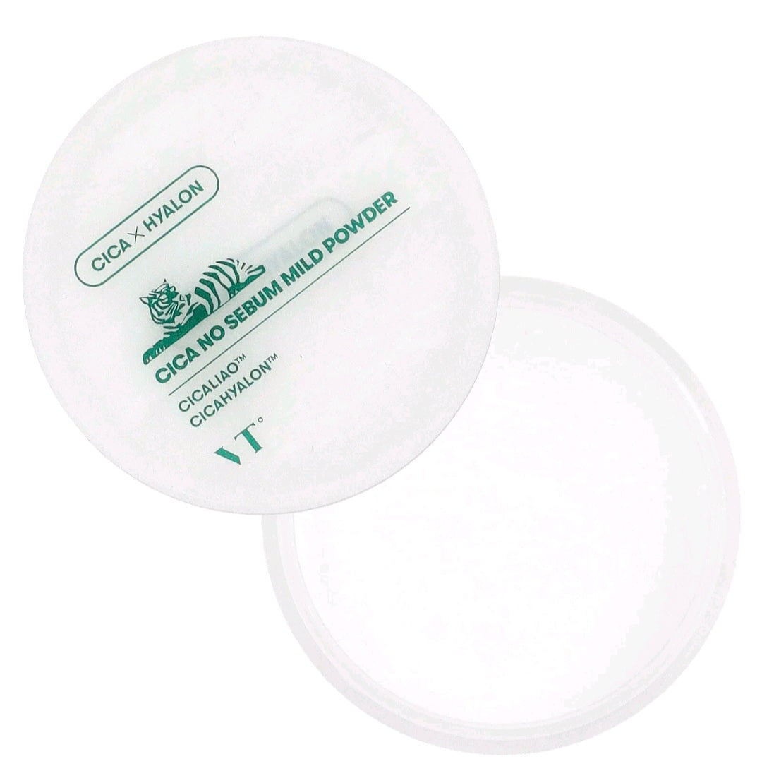 VT Cosmetics, Cica No Sebum Mild Powder, 5g