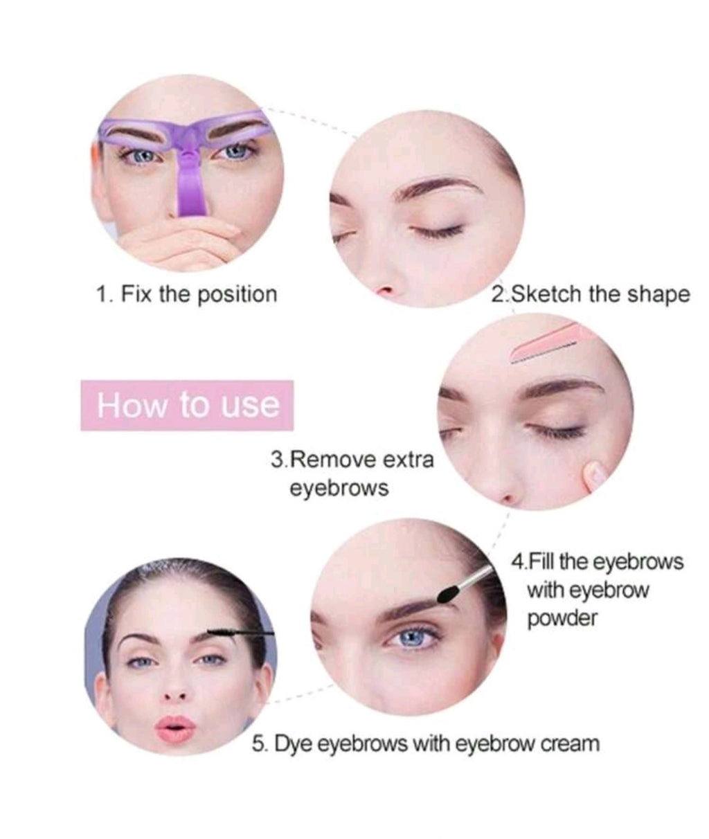 Eyebrow Shaping Stencil, Perfect For Beginners