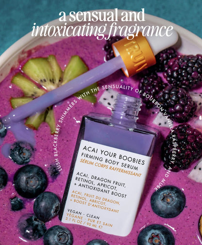 Truly Beauty Acai Your Boobies Firming Body Serum 3.1 fl oz ( 90ml)