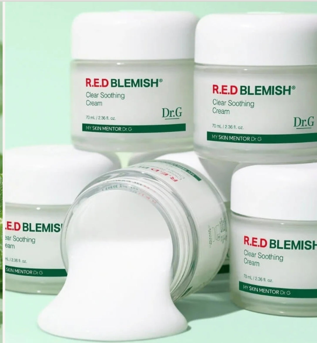 Dr.G, 
Red Blemish Clear Soothing Cream, For Sensitive Skin, 2.36 fl oz ( 70ml)