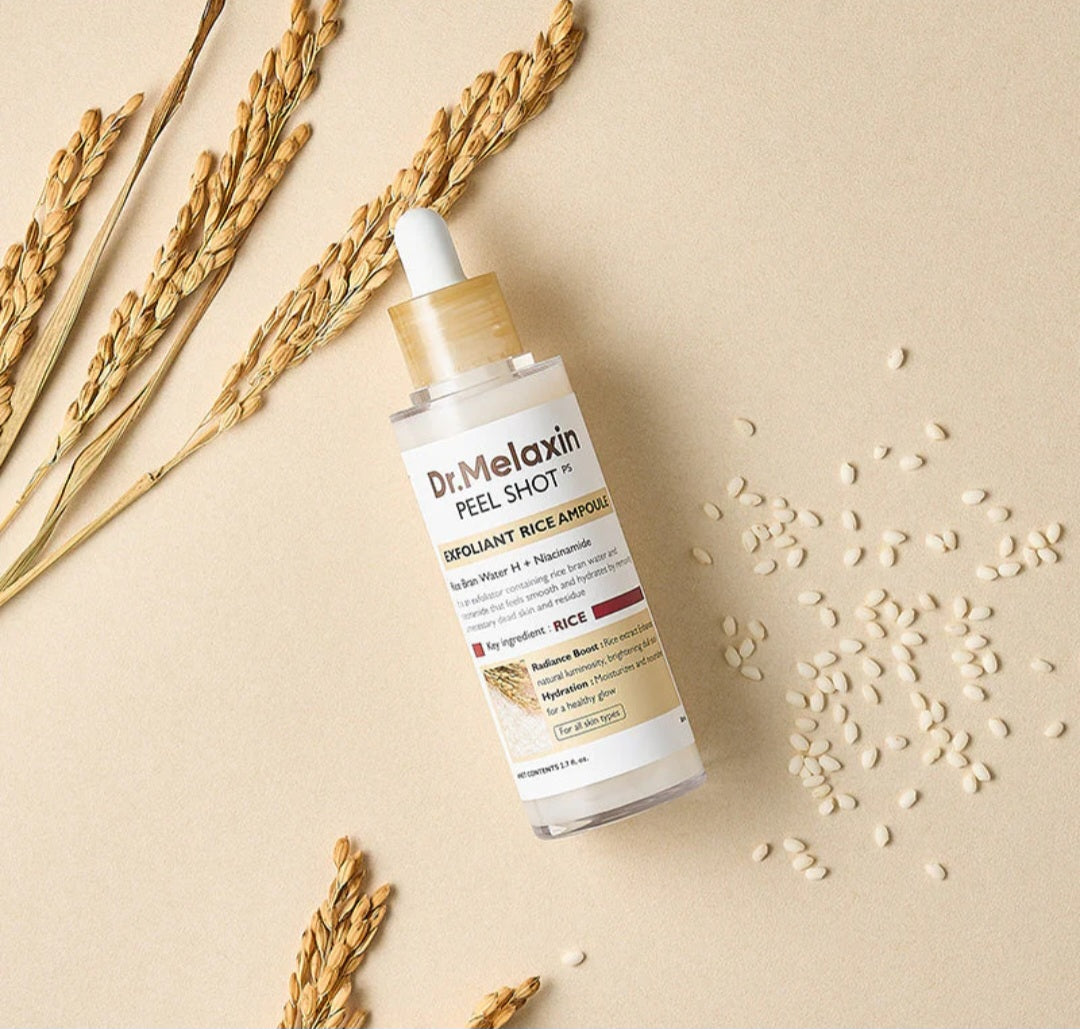 Dr.Melaxin
Peel Shot Exfoliant Rice Ampoule all skin types (80ml)