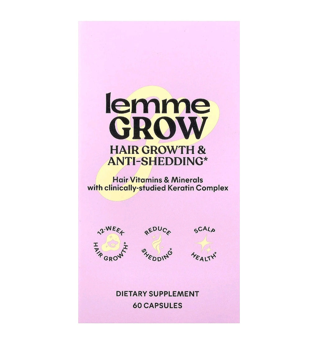 Lemme Grow Hair Growth & Anti-Shedding, 60 Caps