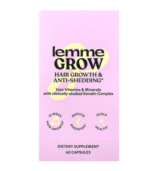 Lemme Grow Hair Growth & Anti-Shedding, 60 Caps