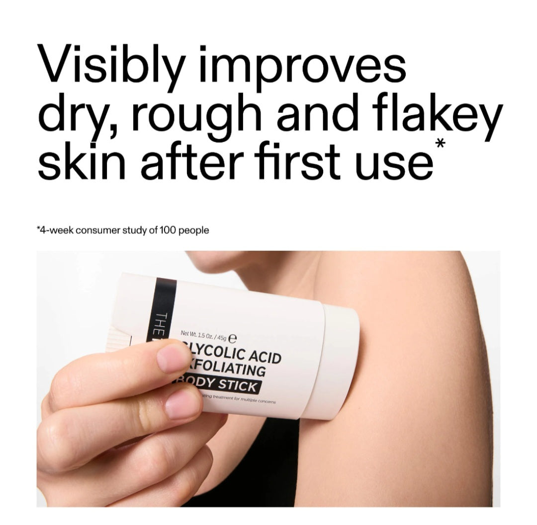 The INKEY List 
Glycolic Acid Exfoliating Body Stick, 1.5 oz
