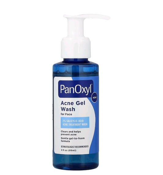 PanOxyl Acne Gel Wash 2% Salicylic Acid 3 fl oz ( 89ml)