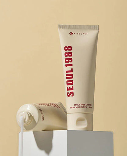 K-SECRET
SEOUL 1988 Cream : Snail Mucin 93% + Rice