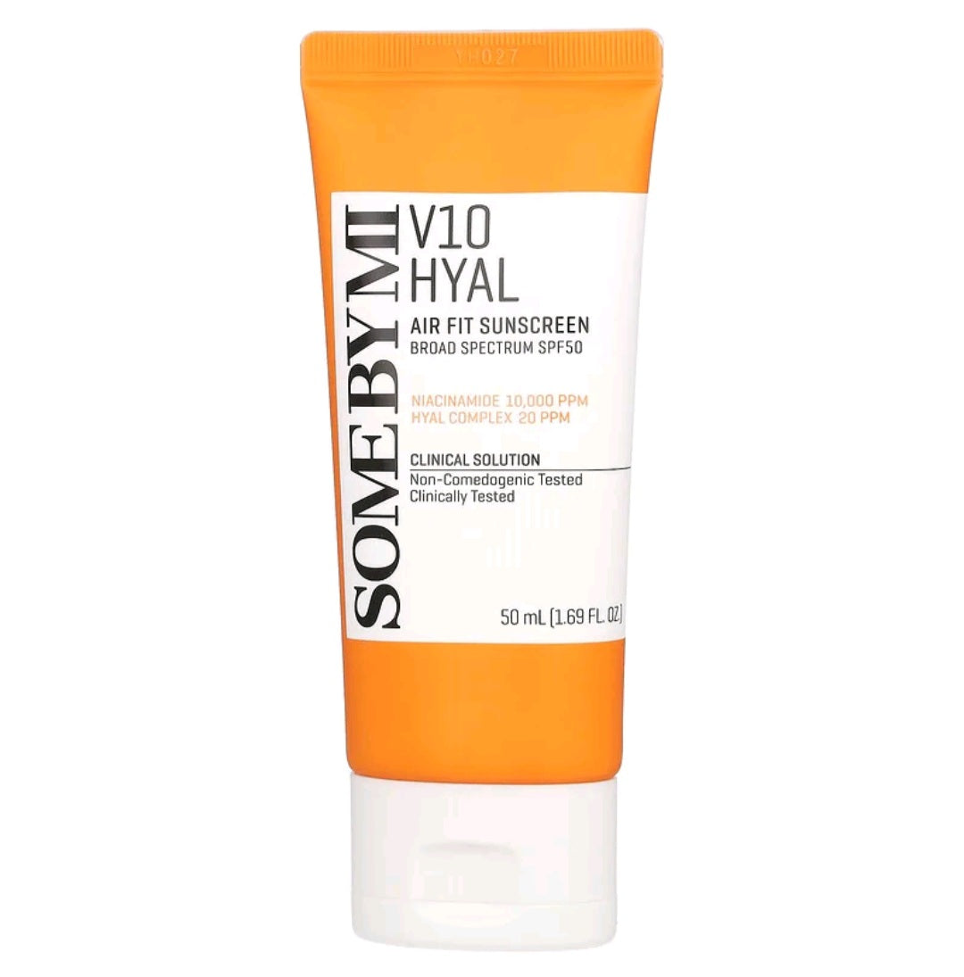 Some By Mi V10 Hyal, Air Fit Sunscreen, SPF 50 , 1.69 fl oz (50 ml)