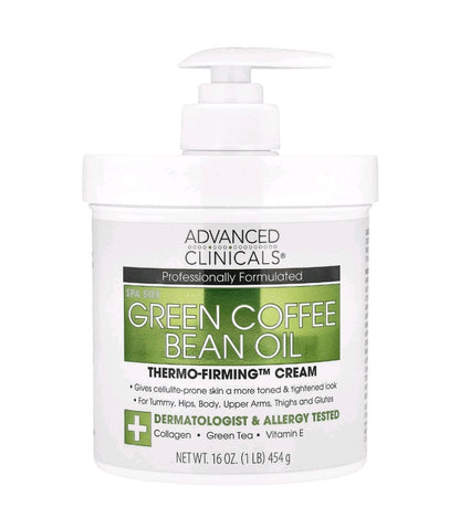 Advanced Clinical's Green Coffee Bean Oil Body Cream