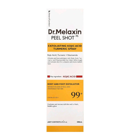 Dr. Melaxin, Peel Shot Exfoliating Kojic Acid Turmeric Spray. 676 fl oz( 200ml)
