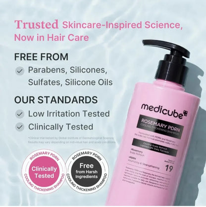 Medicube - Rosemary PDRN Cooling Thickening Shampoo 400ml