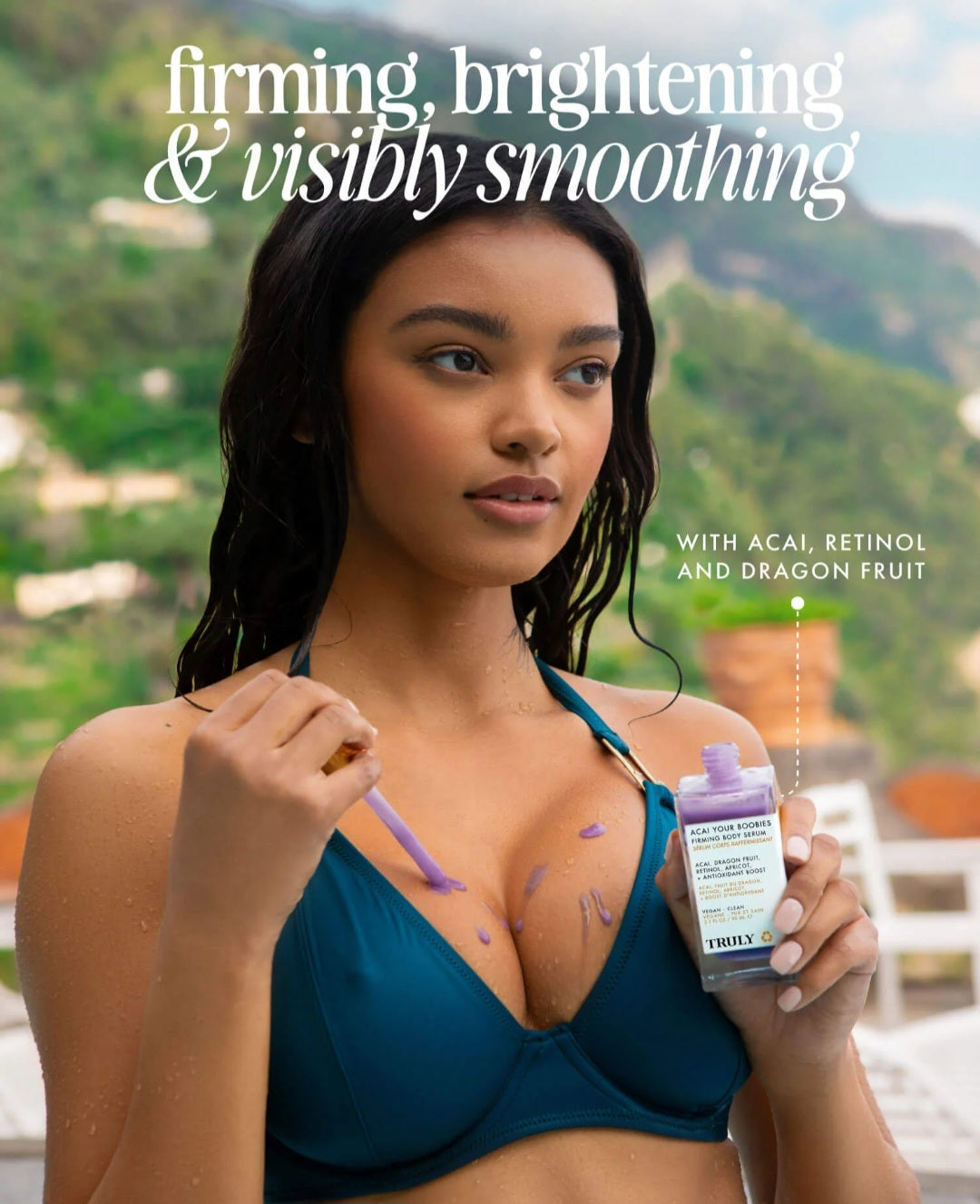 Truly Beauty Acai Your Boobies Firming Body Serum 3.1 fl oz ( 90ml)