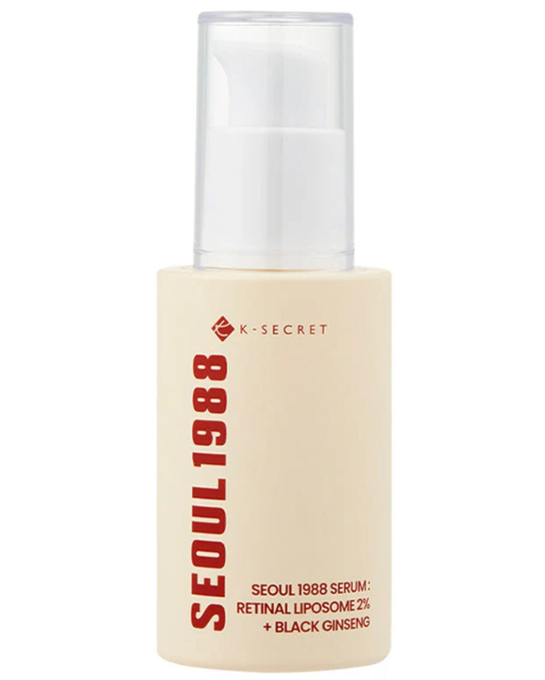 K-SECRET
SEOUL 1988 Serum : Retinal Liposome 2% + Black Ginseng
