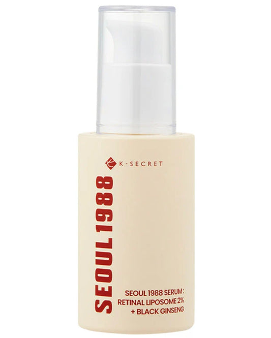 K-SECRET
SEOUL 1988 Serum : Retinal Liposome 2% + Black Ginseng
