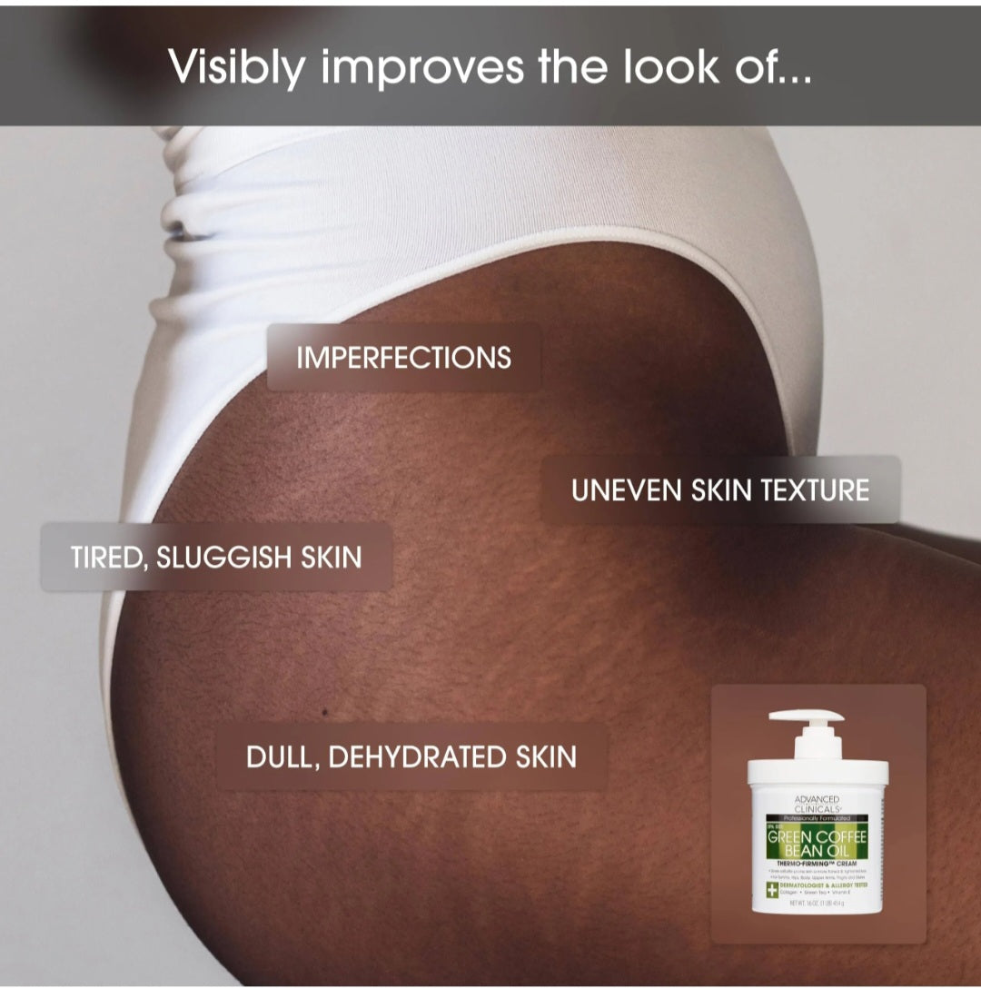 Advanced Clinical's Green Coffee Bean Oil Body Cream