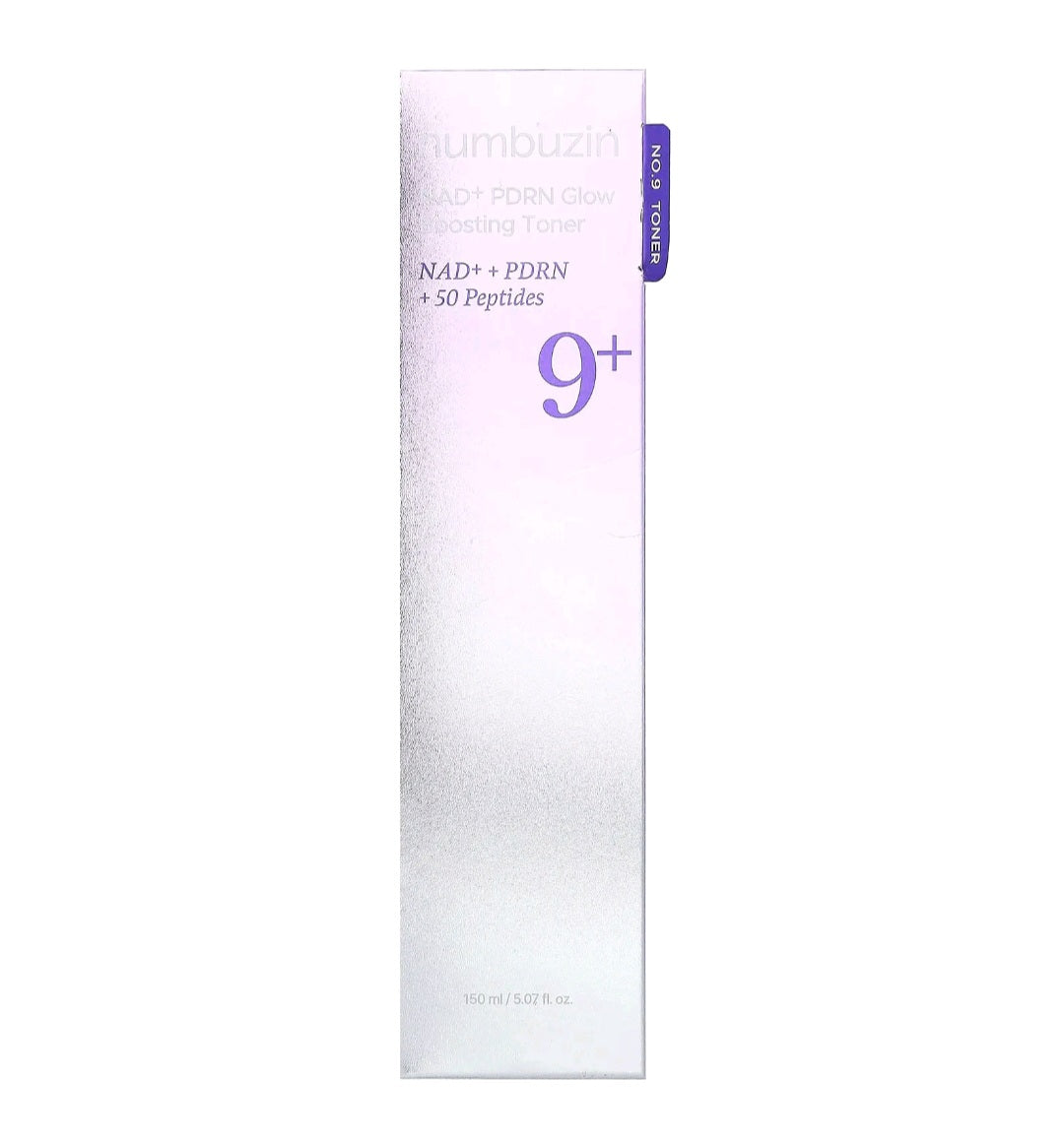 Numbuzin
No.9 NAD PDRN Glow Boosting Toner, 5.07 gl oz ( 150ml)
