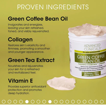 Advanced Clinical's Green Coffee Bean Oil Body Cream