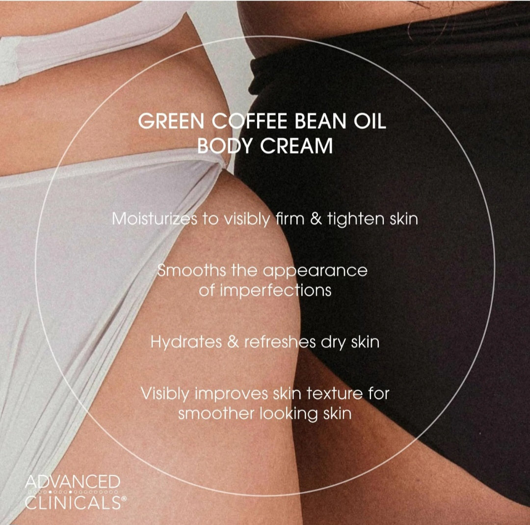 Advanced Clinical's Green Coffee Bean Oil Body Cream