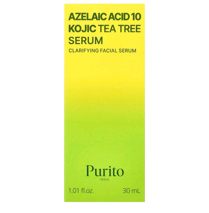 Purito Azelaic Acid 10, Koji Tea Tree Serum, 1.01 fl oz( 30ml)