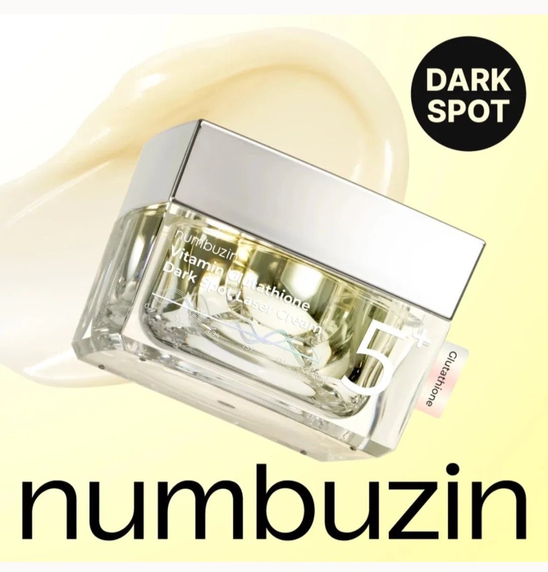 Numbuzin No.5+ Glutathione Vitamin Dark Spot  Laser Cream 50ml