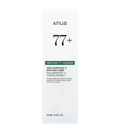ANUA Heartleaf 77% Soothing Toner 250ml