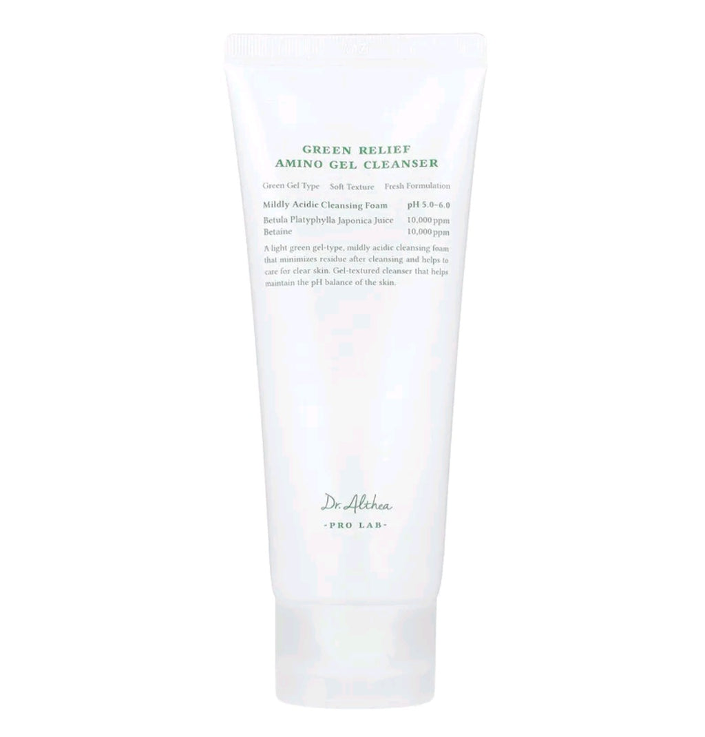 Dr. Althea Green Relief Amino Gel Cleanser, 3.38 fl oz (100 ml)