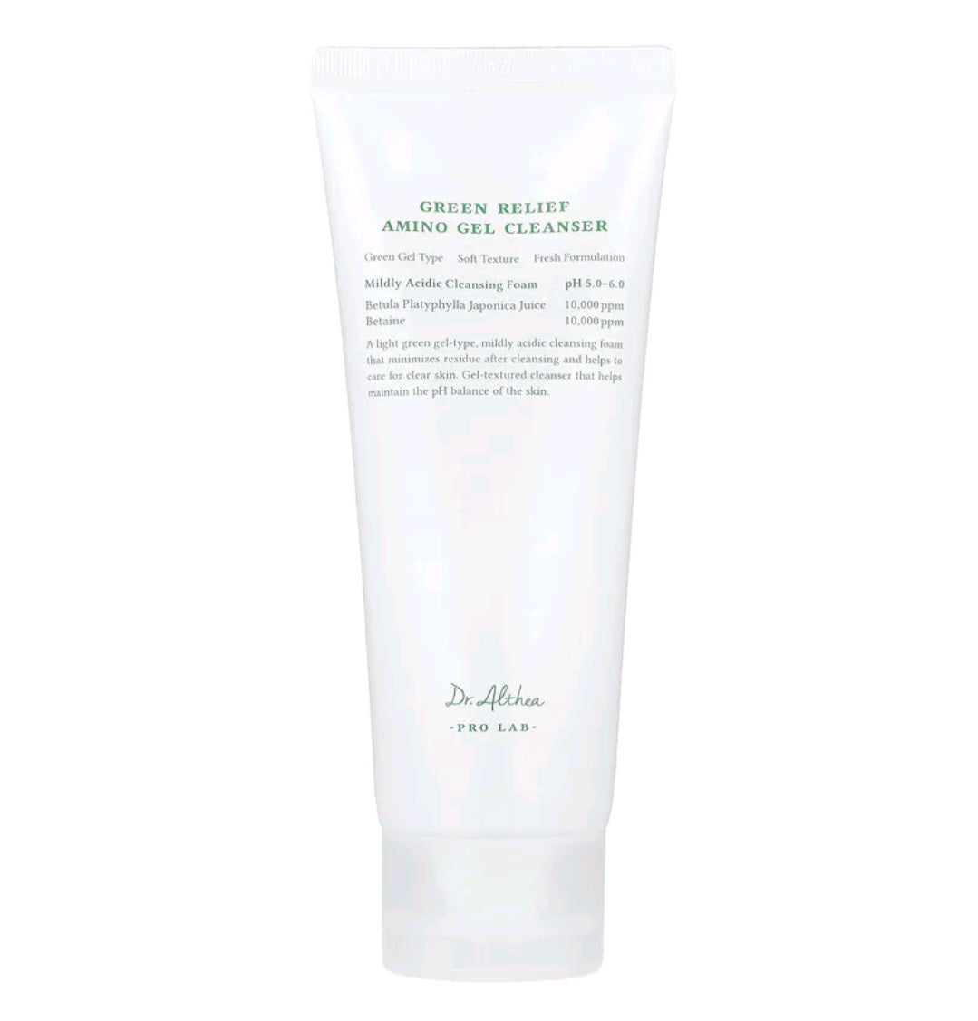 Dr. Althea Green Relief Amino Gel Cleanser, 3.38 fl oz (100 ml)