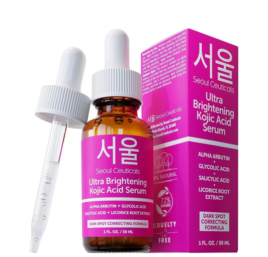 Seoul Ceuticals Ultra Brightening Kojic Acid Serum – 30ml