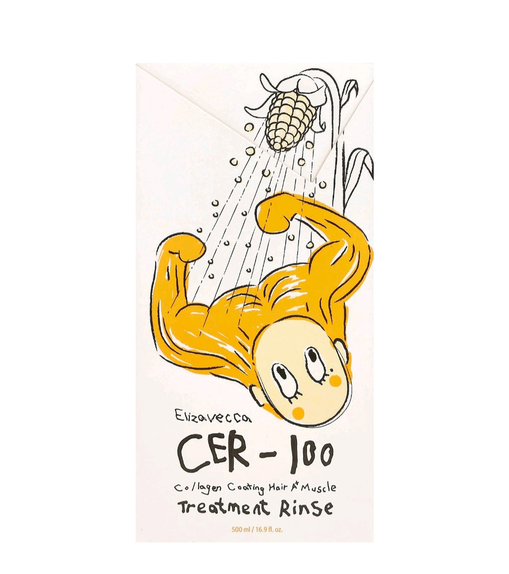 Elizavecca Cer-100 Collagen Coating Hair A+ Muscle Treatment Rinse 500ml