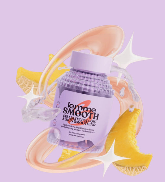 LEMME SMOOTH Cellulite Support & Skin Smoothing Capsules, 30 vegan capsules