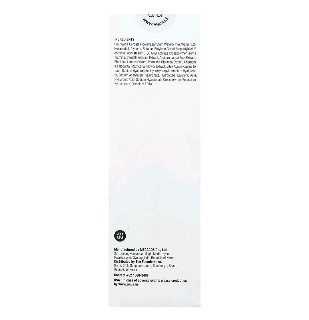 ANUA Heartleaf 77% Soothing Toner 250ml
