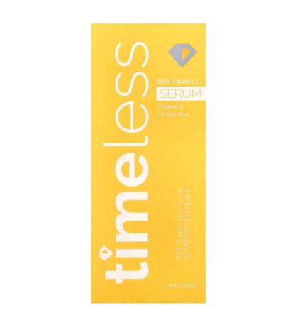Timeless Skin Care
20% Vitamin C Serum + Vitamin E + Ferulic Acid