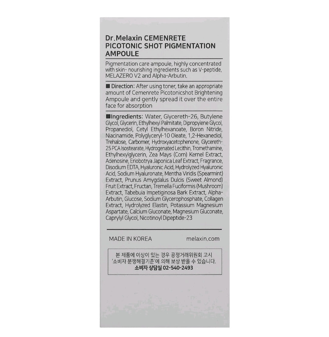 Dr. Melaxin Picotonic Shot Pigmentation Ampoule