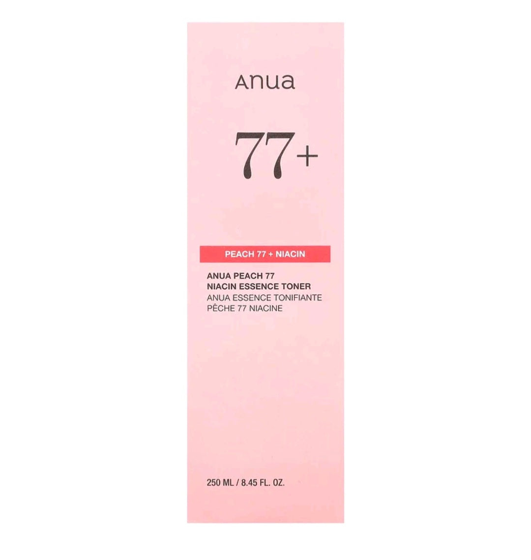 Anua Peach 77% Niacin Essence Toner, 8.45 fl oz (250 ml)