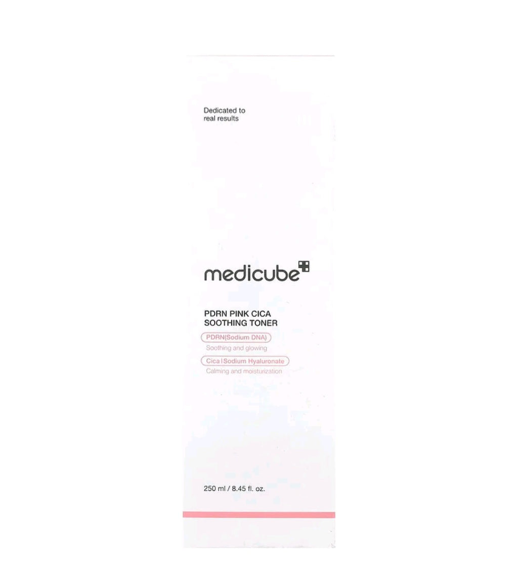 Medicube PDRN Pink Cica Soothing Toner, 8.45 fl oz (250 ml)