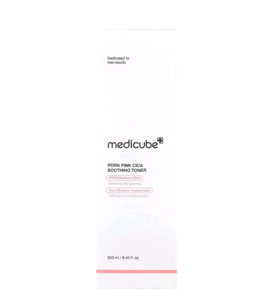 Medicube PDRN Pink Cica Soothing Toner, 8.45 fl oz (250 ml)