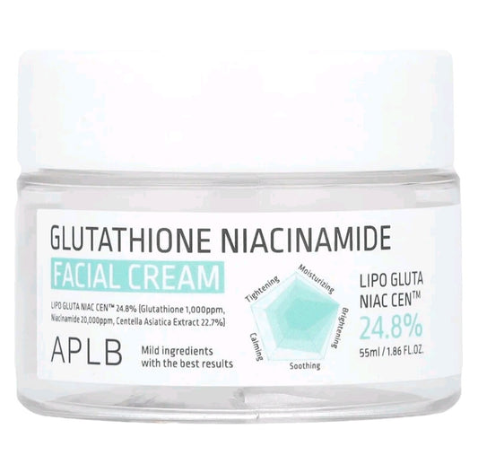 APLB Glutathione Niacinamide, Facial Cream, 1.86 fl oz (55 ml