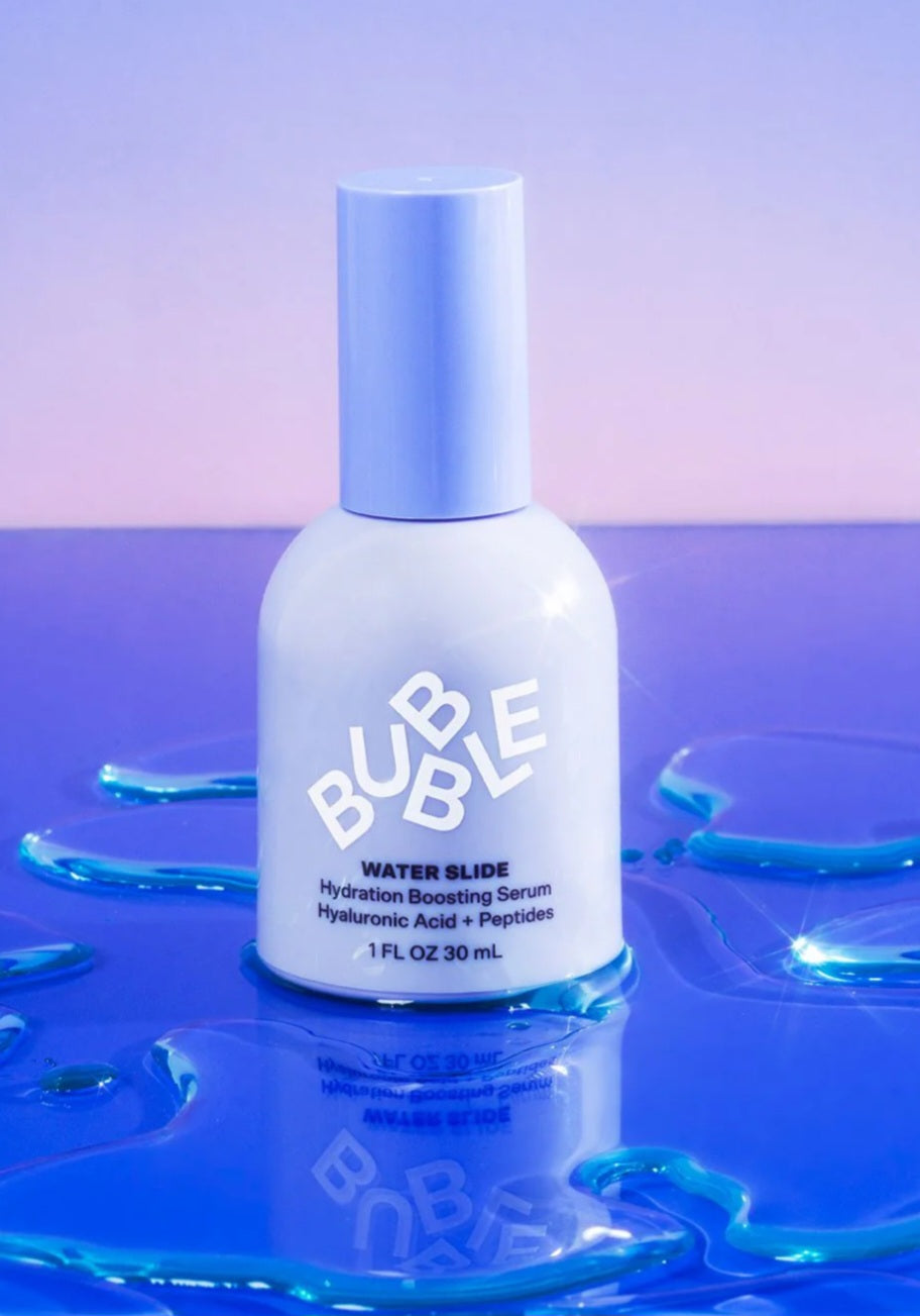 Bubble skincare Water Slide
HYDRATION BOOSTING SERUM