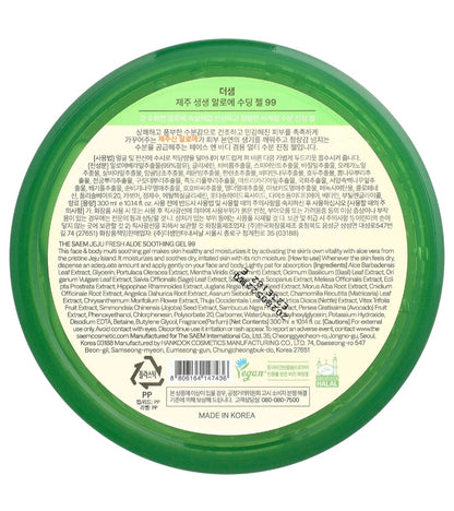 The Saem, Jeju Fresh, 99% Aloe Soothing Gel, 10.14 fl oz ( 300ml)