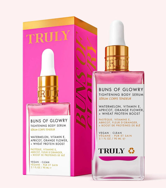 Truly Beauty Buns Of Glowry Tightening Body Serum 3.1 fl oz ( 90ml)