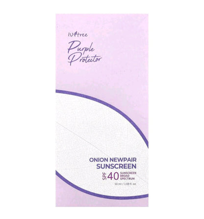 INStree Purple Protector, Onion Newpair Sunscreen, SPF 40, 1.69 fl oz (50 ml)
