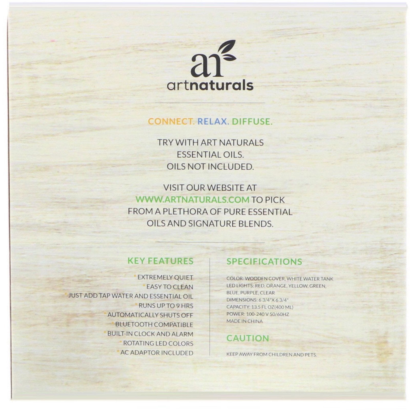 Artnaturals, Bluetooth Oil Diffuser