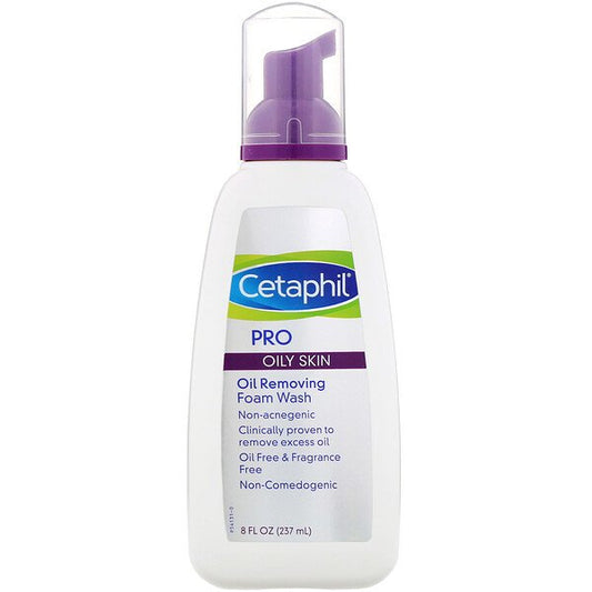 Cetaphil, Pro, Oil Removing Foam Wash, Oily Skin