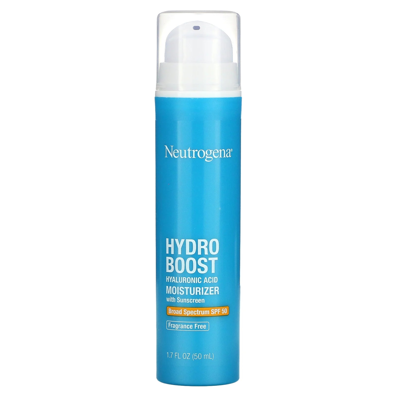 Neutrogena, Hydro Boost Hyaluronic Acid Moisturizer With Sunscreen, SPF 50