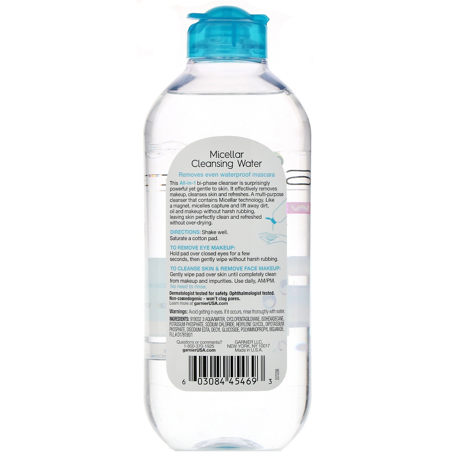 Garnier, SkinActive, Micellar Cleansing Water