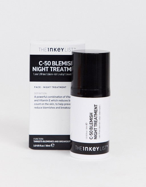 The INKEY List C-50 Blemish Night Treatment