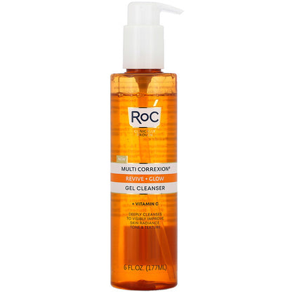 RoC, Multi Correxion, Revive + Glow Gel Cleanser + Vitamin C