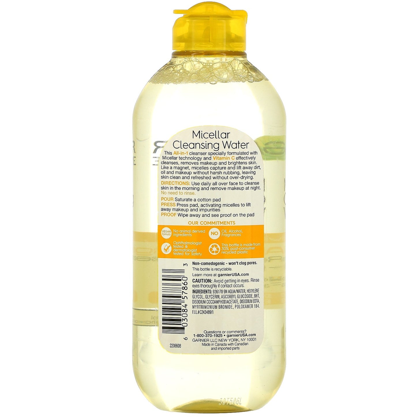 Ganier Micellar Cleansing Water with Vitamin C