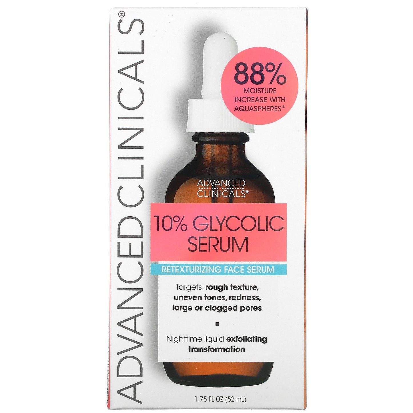 Advanced Clinicals, 10% Glycolic Serum